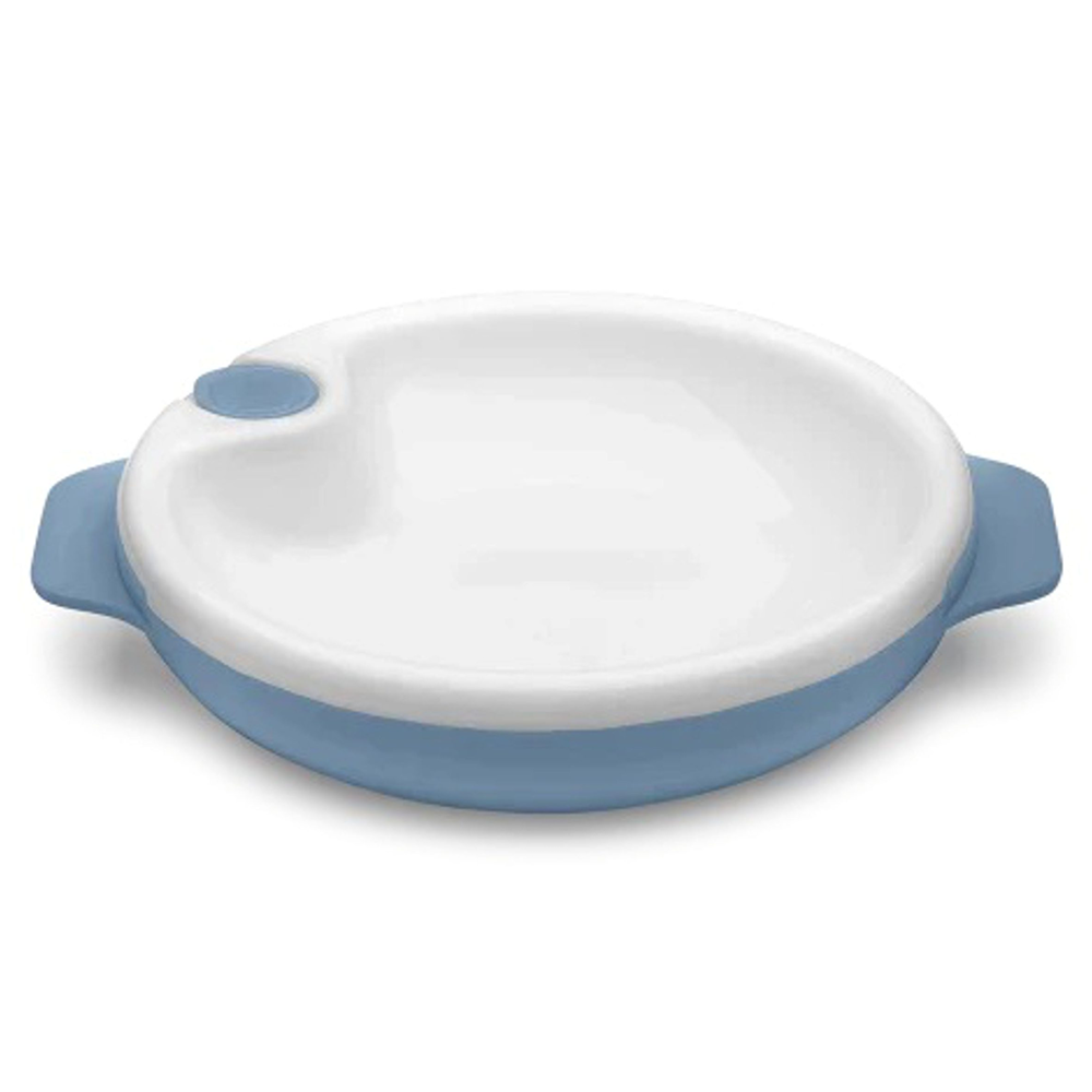 Nuvita Piatto Termico Con Serbatoio Powder Blue