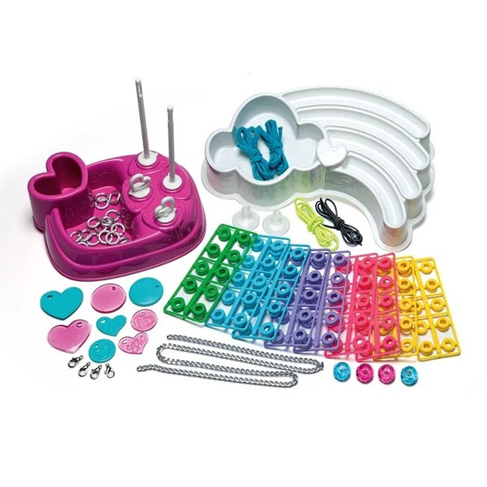 Clementoni Crazy Chic Rainbow Bracelets - Set per Realizzare Braccialetti