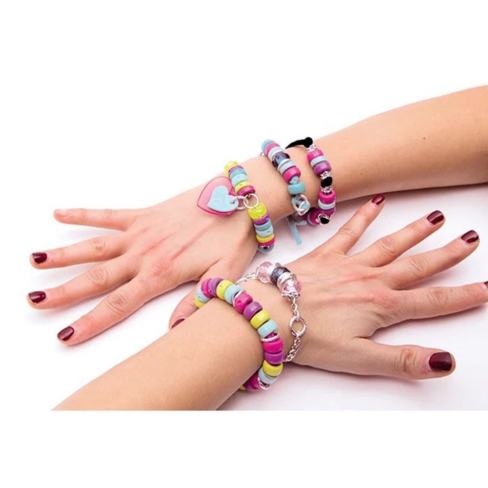 Clementoni Crazy Chic Rainbow Bracelets - Set per Realizzare Braccialetti