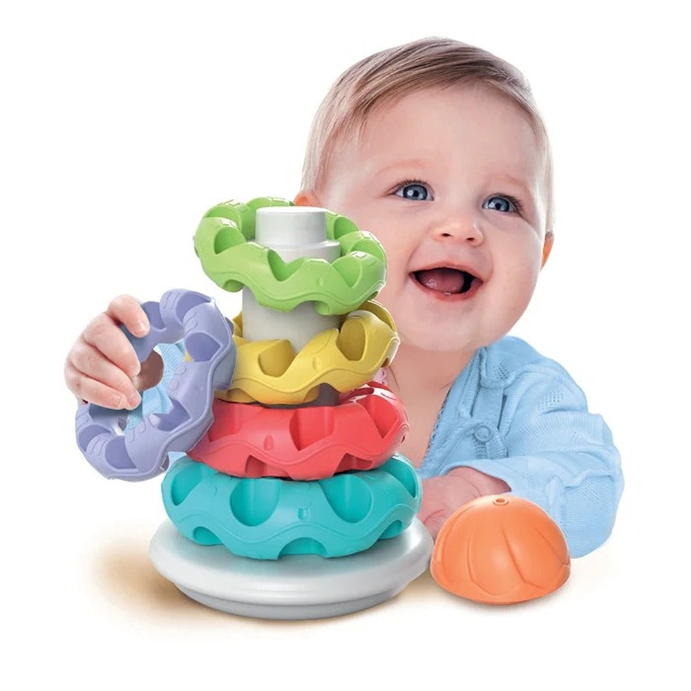 Clementoni Baby Stacking Rings - Anelli Impilabili