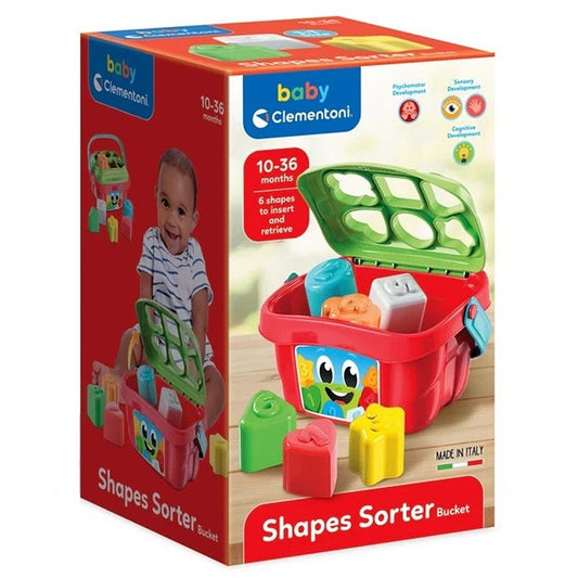 Clementoni Shapes Sorter Bucket - Secchiello Forme E Colori