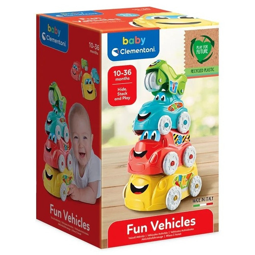 Clementoni Baby Fun Vehicles - Veicoli Attività
