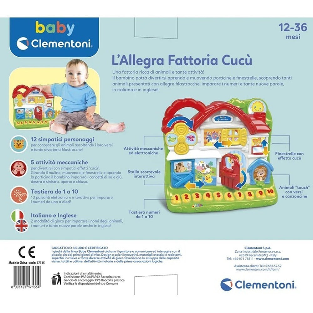 Clementoni Baby L'allegra Fattoria Cucù