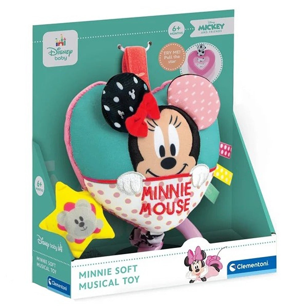 Clementoni Baby Minnie Soft Musical Toy - Baby Minnie Morbido Carillon