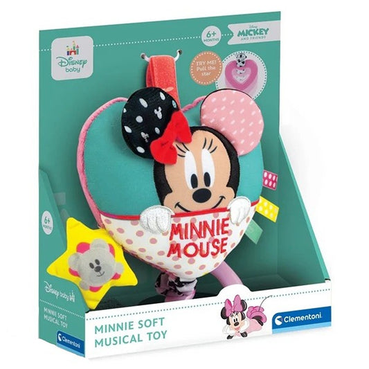 Clementoni Baby Minnie Soft Musical Toy - Baby Minnie Morbido Carillon