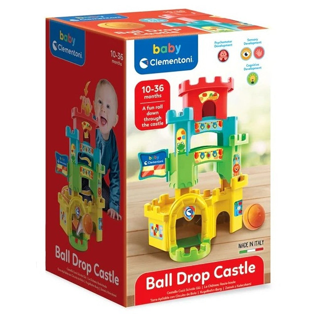 Clementoni Baby Ball Drop Castle -  Castello Cucu' Scivola Giu'