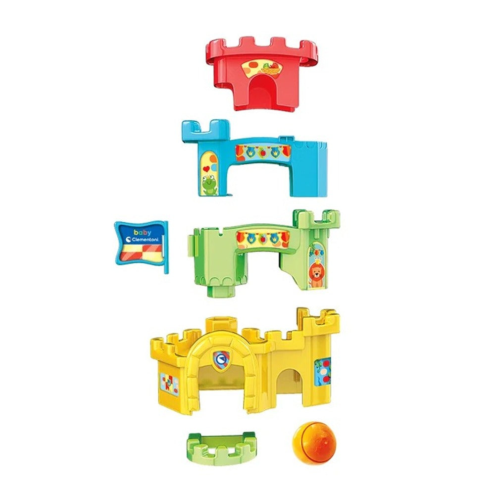 Clementoni Baby Ball Drop Castle -  Castello Cucu' Scivola Giu'