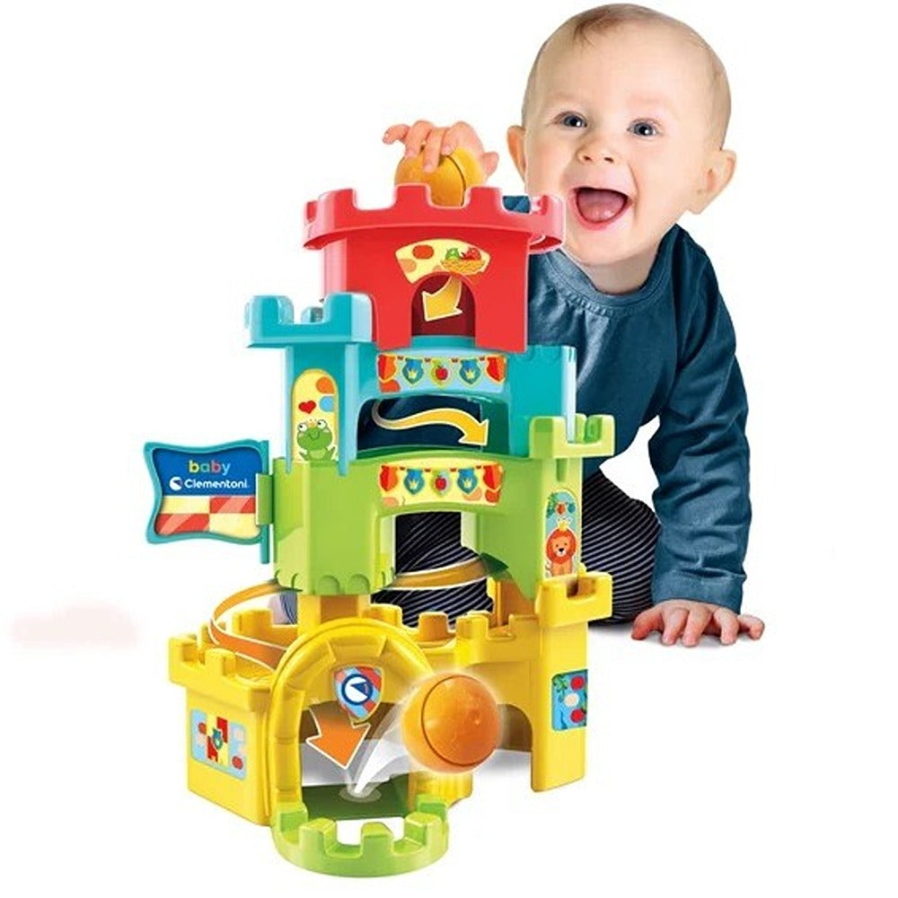 Clementoni Baby Ball Drop Castle -  Castello Cucu' Scivola Giu'