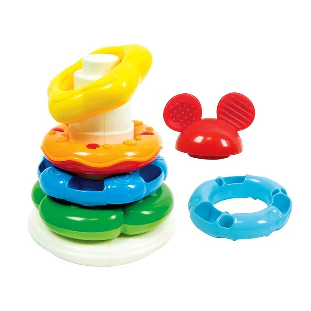 Clementoni Disney Baby Mickey Stacking Rings - Anelli Impilabili Baby Mickey