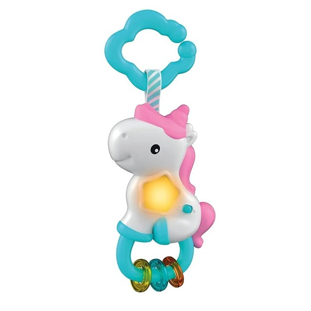Clementoni Baby Magic Unicorn - Light & Melodies - Sonaglino Unicorno Interattivo