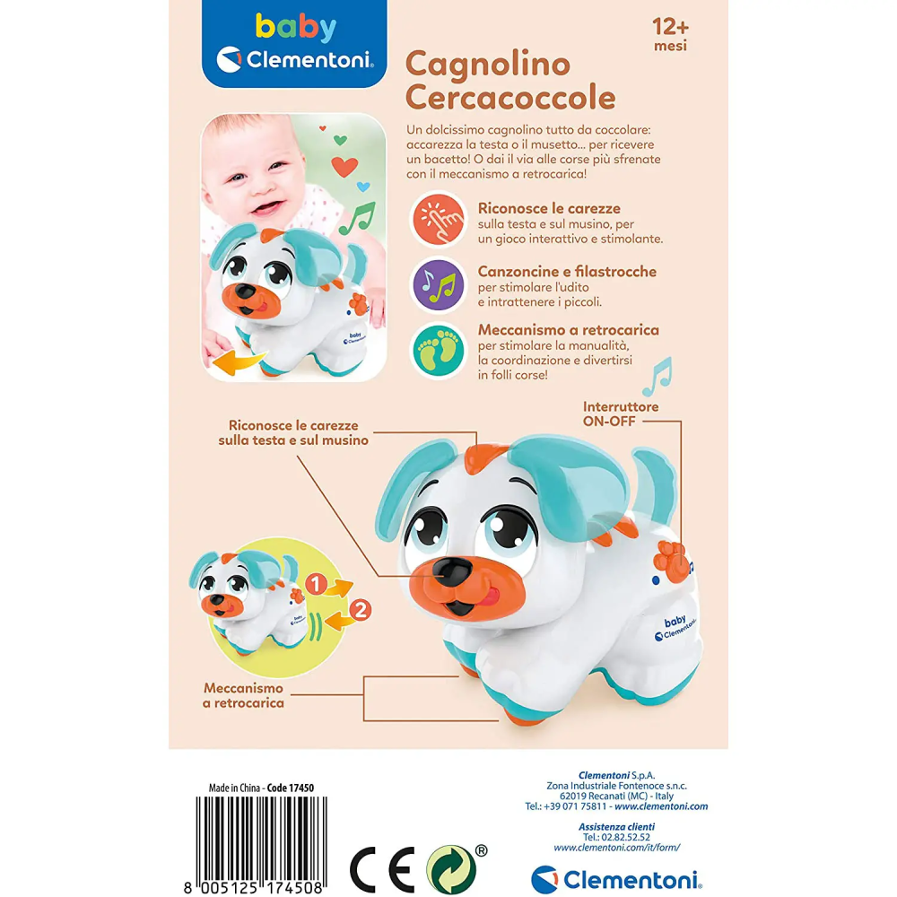 Clementoni Baby Cagnolino Cercacoccole