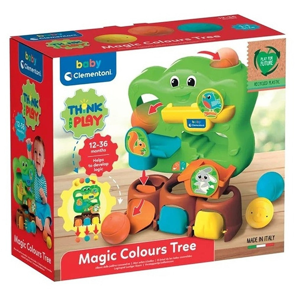 Clementoni Baby Magic Colours Tree Ball Drop