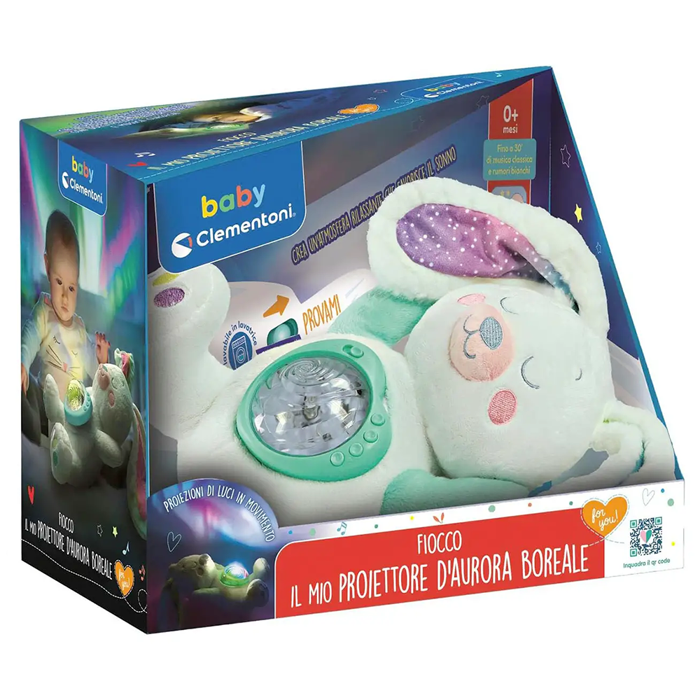 Clementoni Baby Fiocco Il Mio Proiettore D'Aurora Boreale