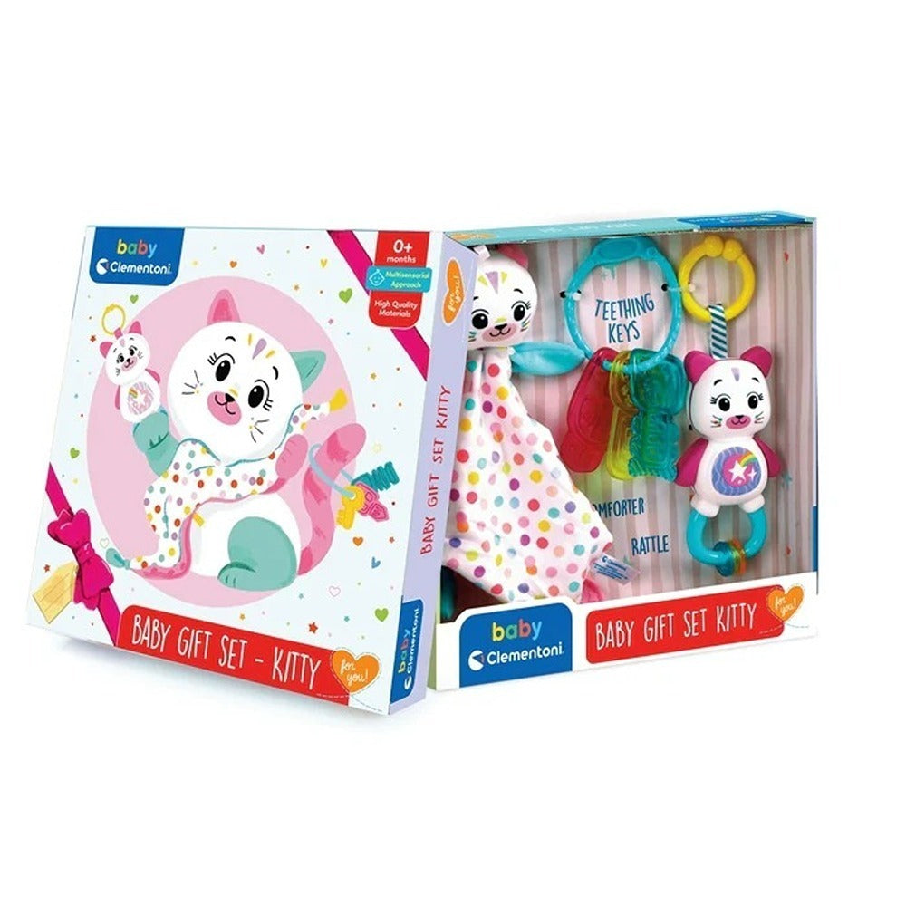 Clementoni Baby Gift Set - Kitty Set Regalo per Neonati