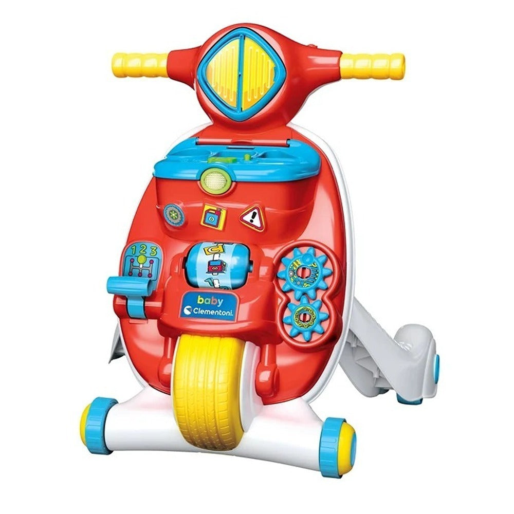 Clementoni Baby Valentino Scooterino Primi Passi 2 in 1