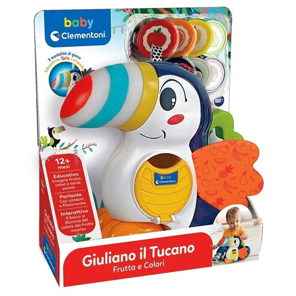 Clementoni Baby Giuliano Il Tucano Frutta E Colori
