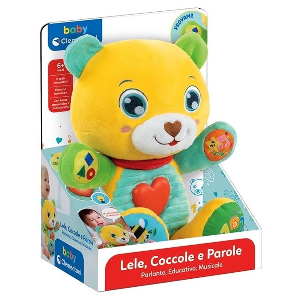 Clementoni Baby Lele Coccole E Parole - Orsetto Interattivo