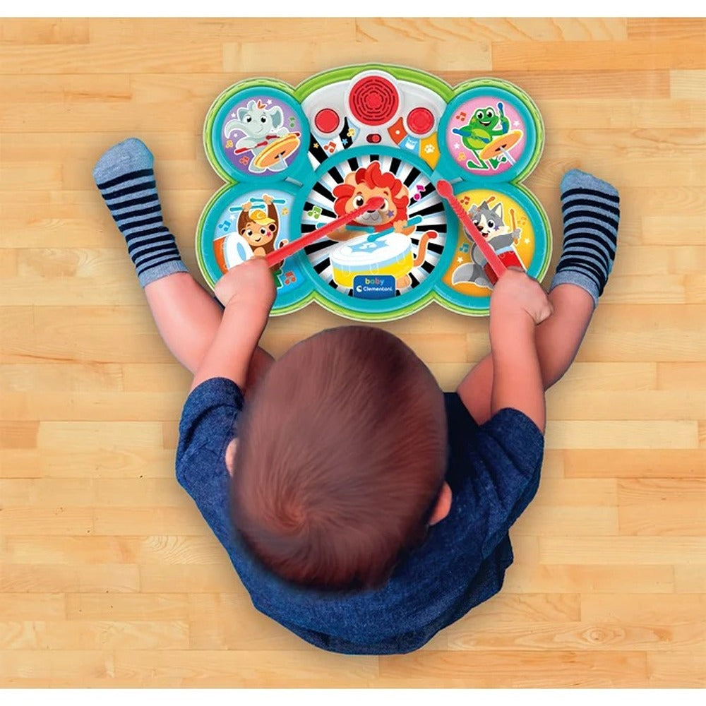 Clementoni Baby Animal Drum - La Batteria Degli Animali