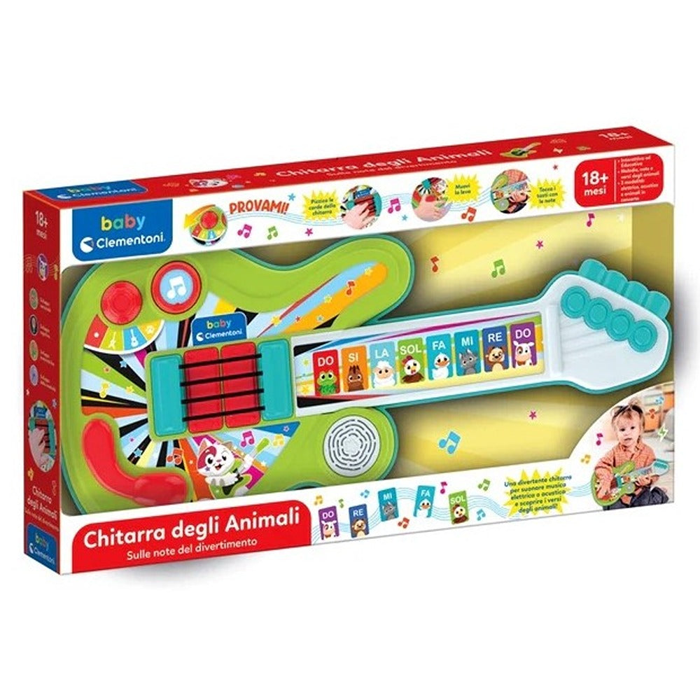 Clementoni Baby Animal Drum - La Chitarra Degli Animali