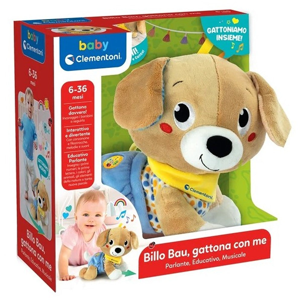 Clementoni Billo Bau Gattona Con Me