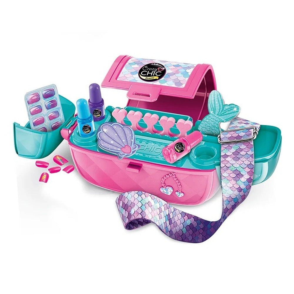 Clementoni Crazy Chic Nail Art Case Set Manicure