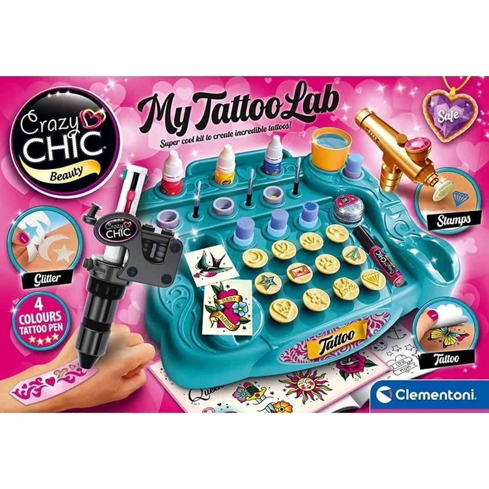 Clementoni Crazy Chic My Tattoo Lab