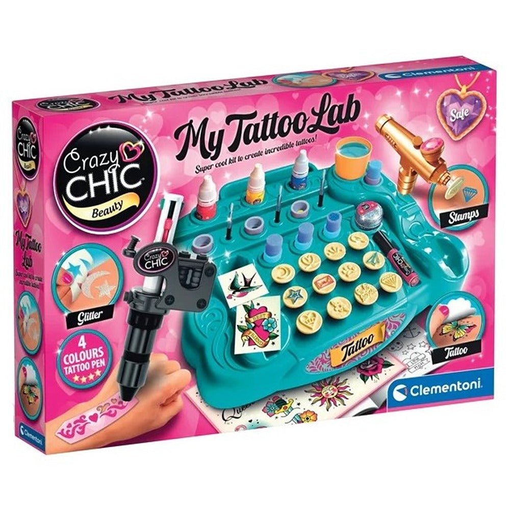 Clementoni Crazy Chic My Tattoo Lab