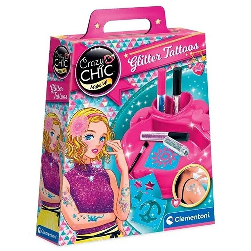 Clementoni Crazy Chic Glitter Tattoo