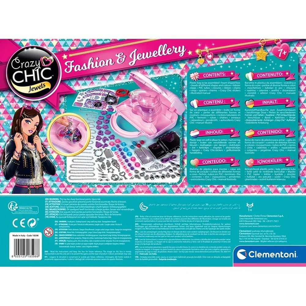 Clementoni Crazy Chic Fashion & Jewellery – Borsetta Gioielli