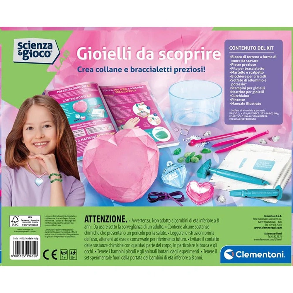 Clementoni Scienza & Gioco Gioielli Da Scoprire