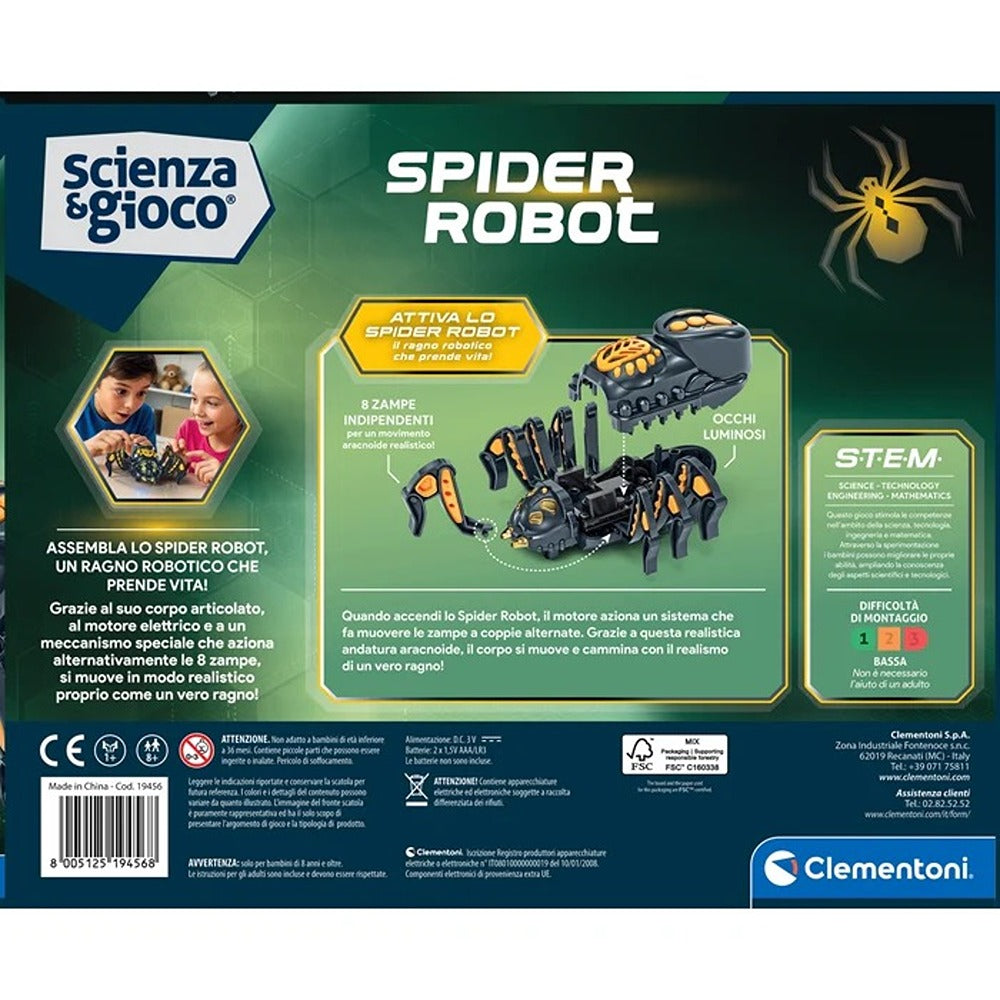 Clementoni Scienza & Gioco Spider Robot