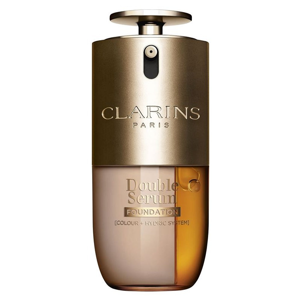 Clarins Double Serum Foundation - Fondotinta in Siero ibrido Finish Luminoso