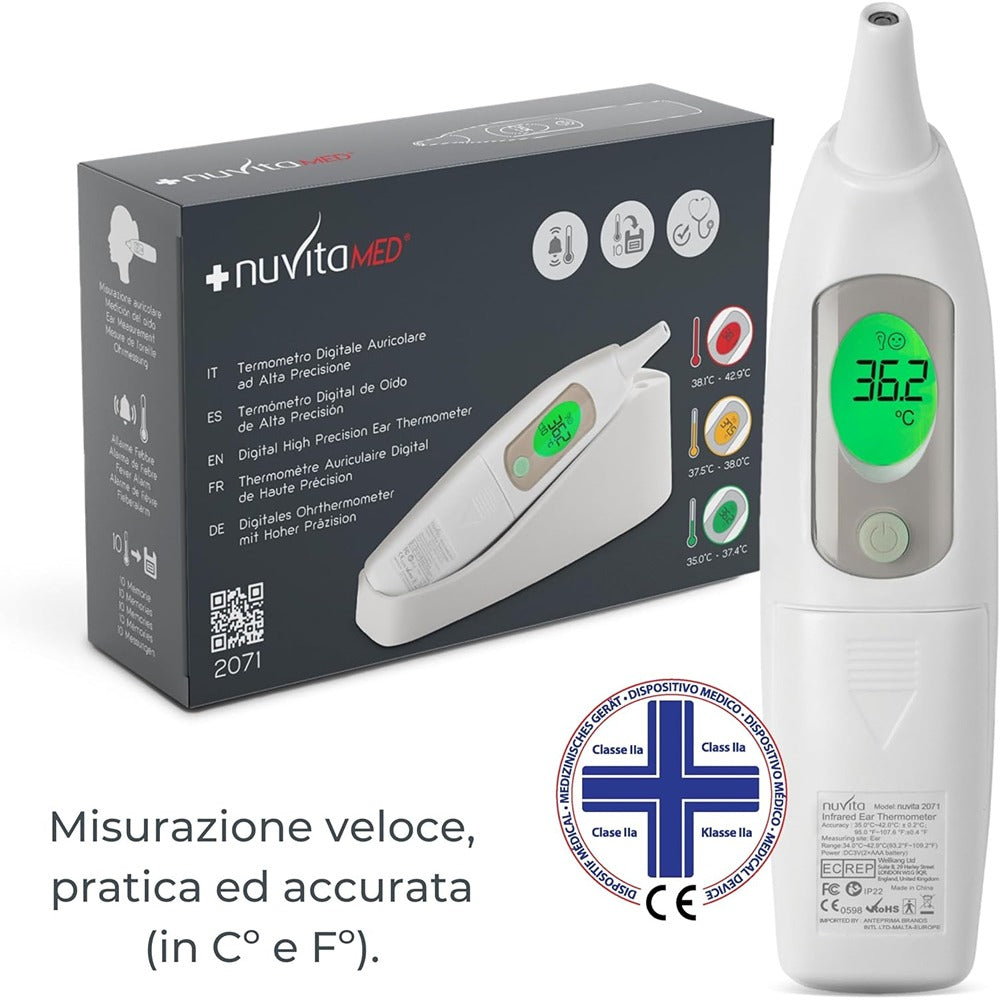 Nuvita Termometro Digitale Auricolare