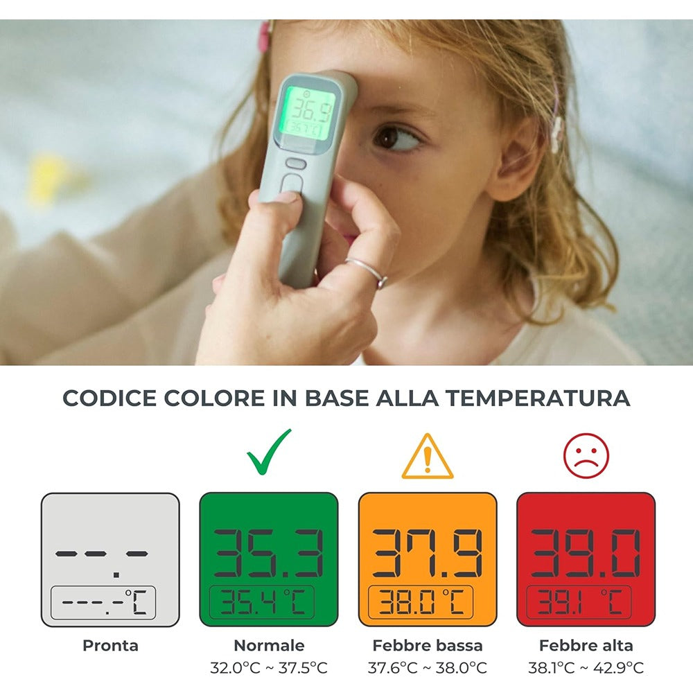 Nuvita Termometro Digitale Frontale E Auricolare