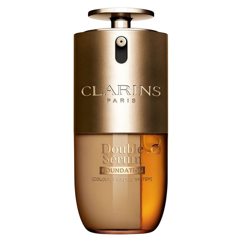 Clarins Double Serum Foundation - Fondotinta in Siero ibrido Finish Luminoso