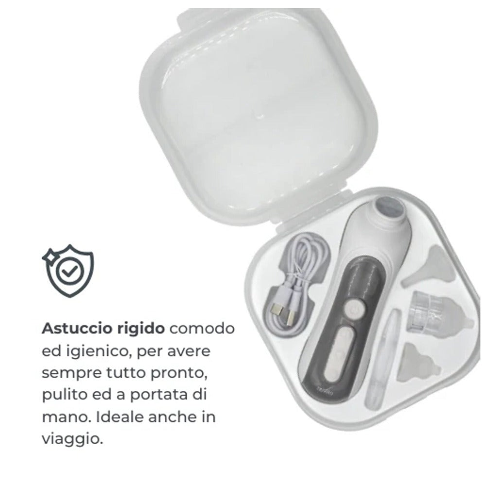 Nuvita Aspiratore Nasale Elettrico Con Batteria Ricaricabile