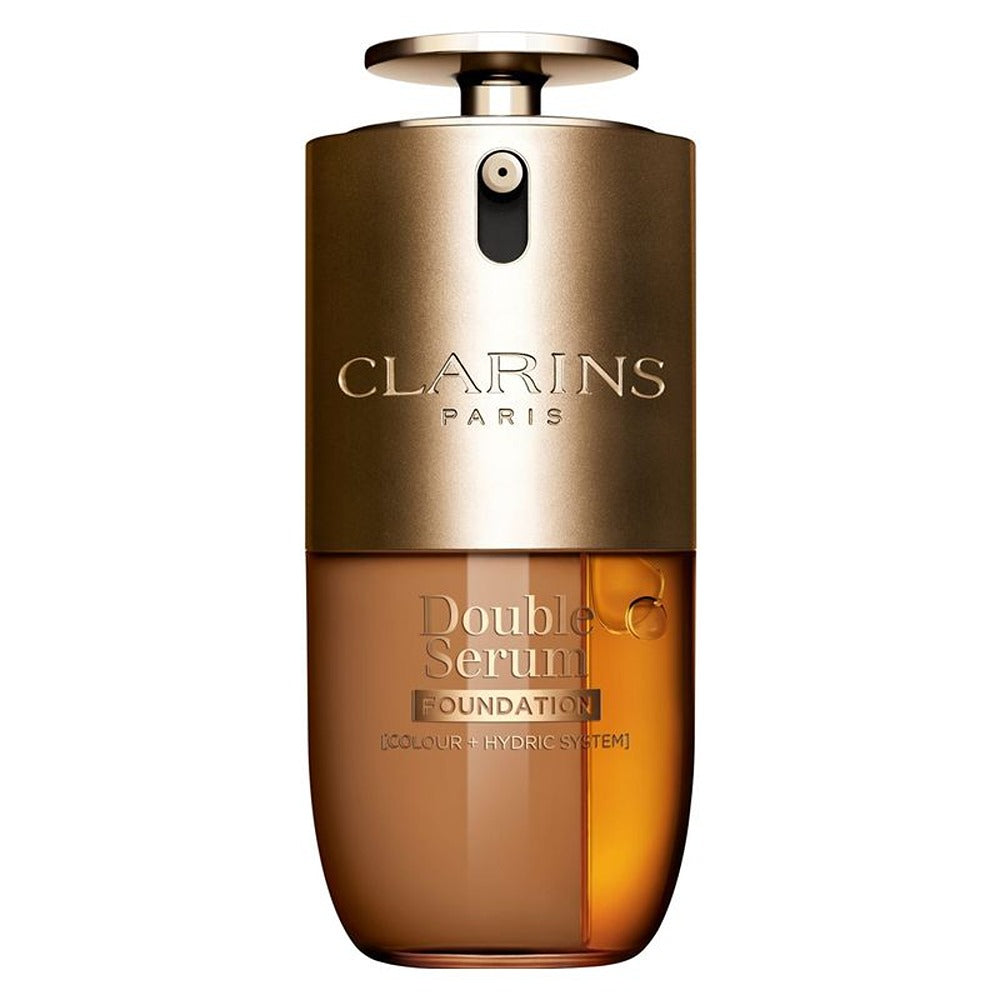 Clarins Double Serum Foundation - Fondotinta in Siero ibrido Finish Luminoso