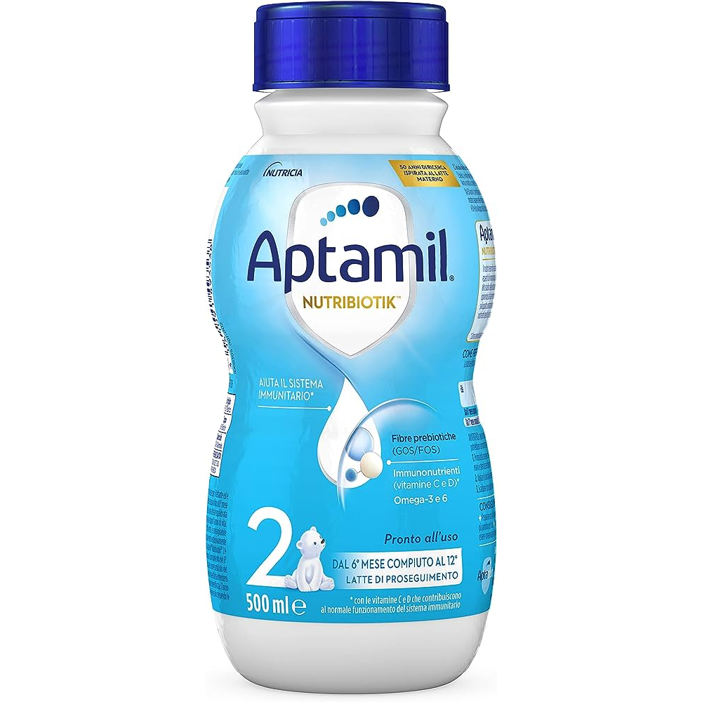 Aptamil Nutribiotik 2 Latte Liquido Di Proseguimento 500 ml
