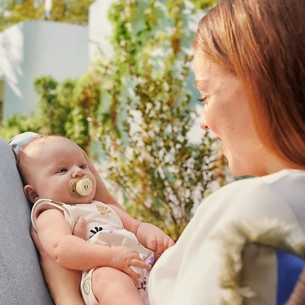 Philips Avent Ultra Start Succhietti Ortodontici Viola E Giallo 0-2 Mesi 2 Pezzi
