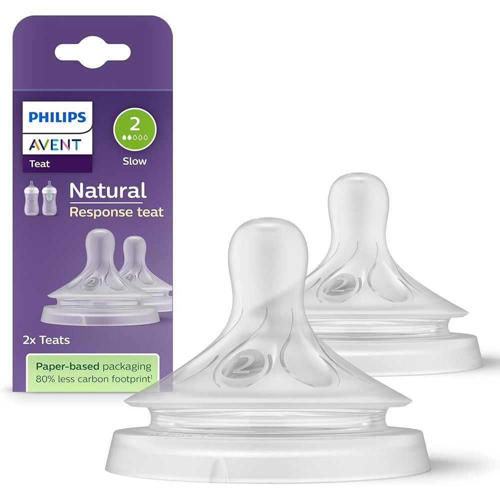 Philips Avent Natural Response Tettarella Flusso 2 0+ Mesi 2 pezzi