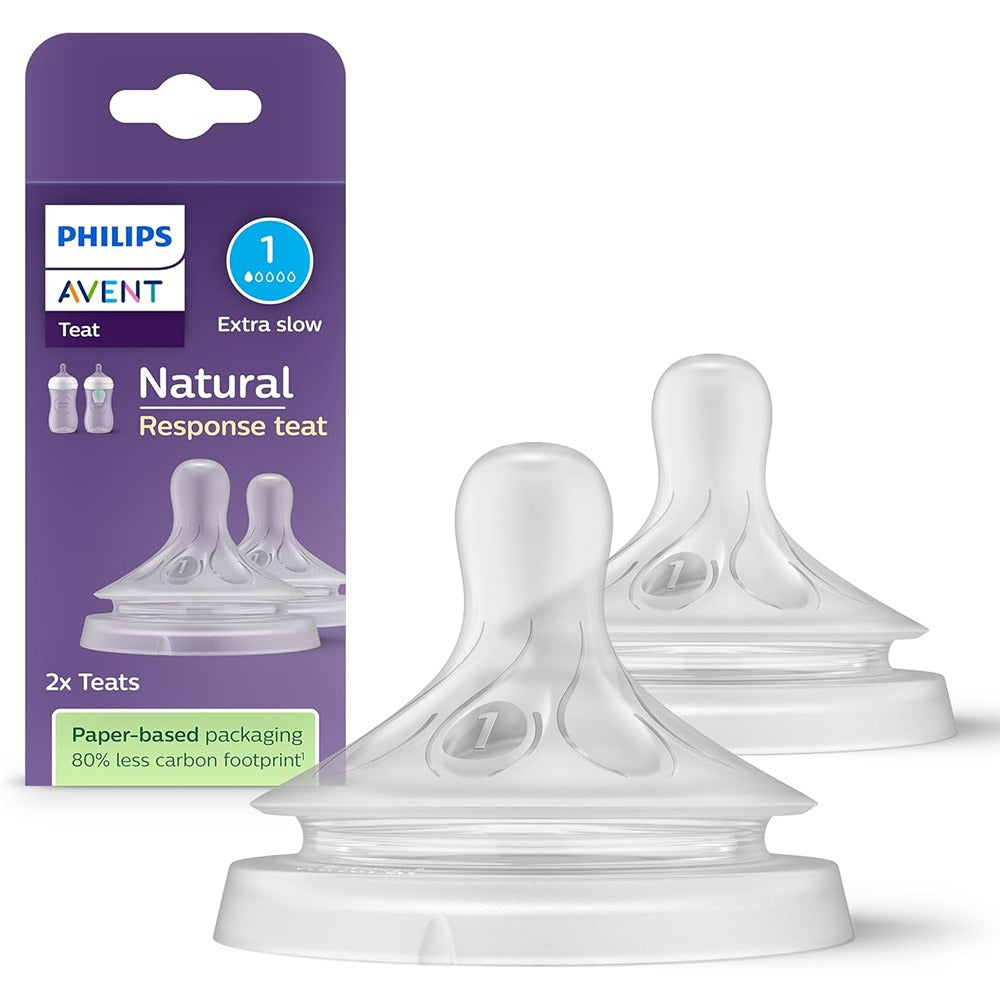 Philips Avent Natural Response Tettarella 0 Mesi Flusso 1 2 Pezzi