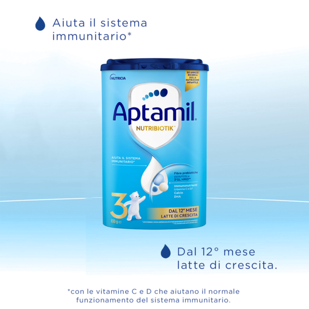 Aptamil Nutribiotik 3 Latte In Polvere Di Crescita 1200 gr