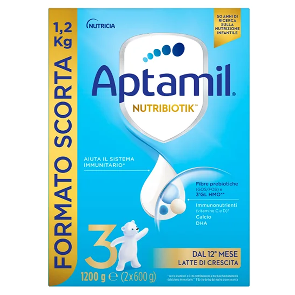 Aptamil Nutribiotik 3 Latte In Polvere Di Crescita 1200 gr