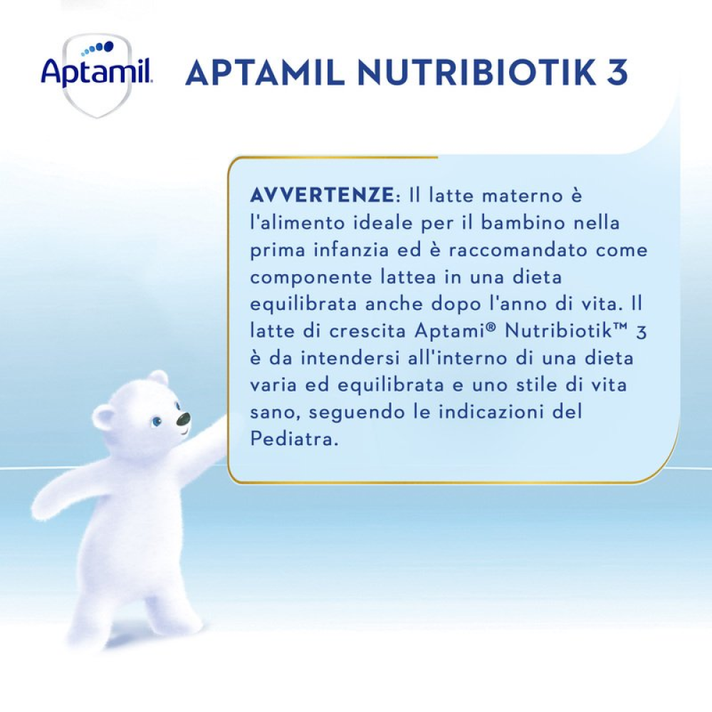 Aptamil Nutribiotik 3 Latte Liquido Di Crescita 1000 ml