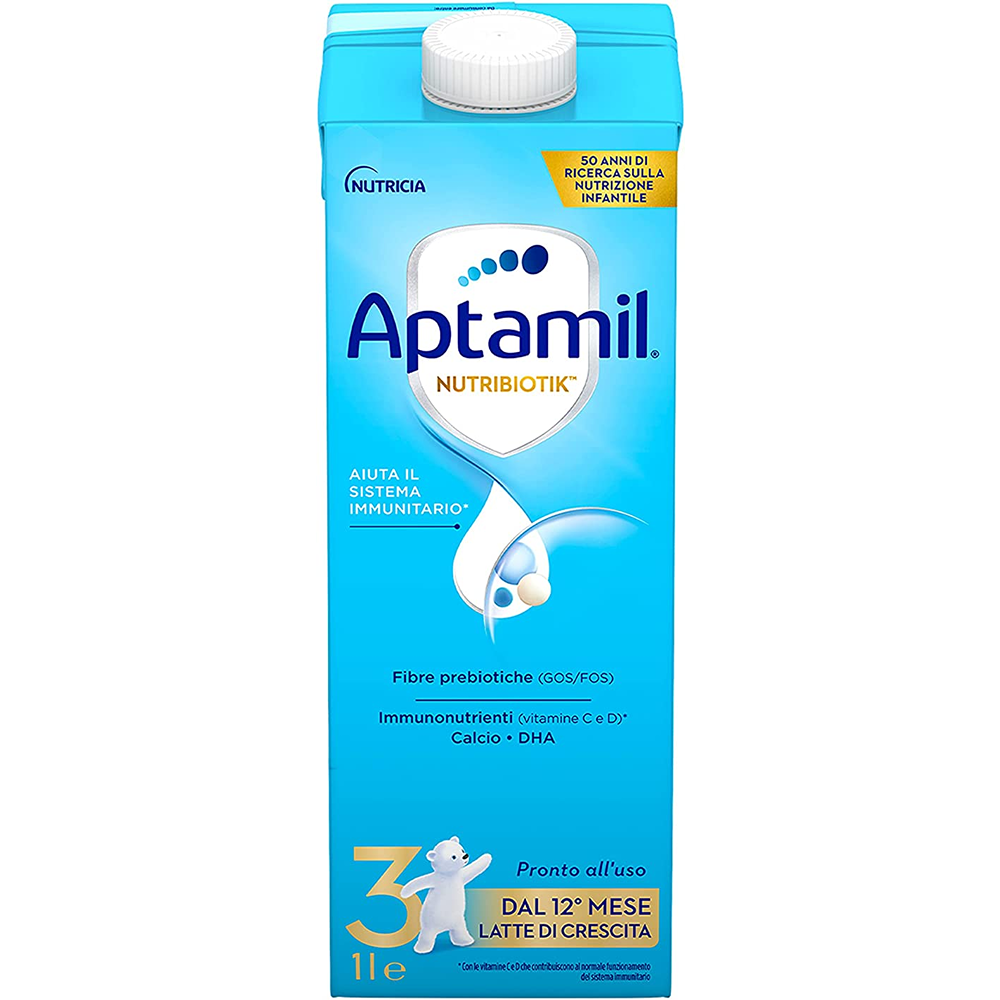 Aptamil Nutribiotik 3 Latte Liquido Di Crescita 1000 ml