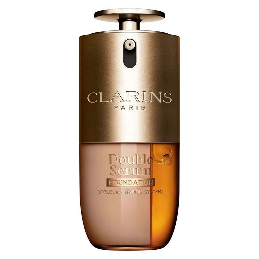 Clarins Double Serum Foundation - Fondotinta in Siero ibrido Finish Luminoso