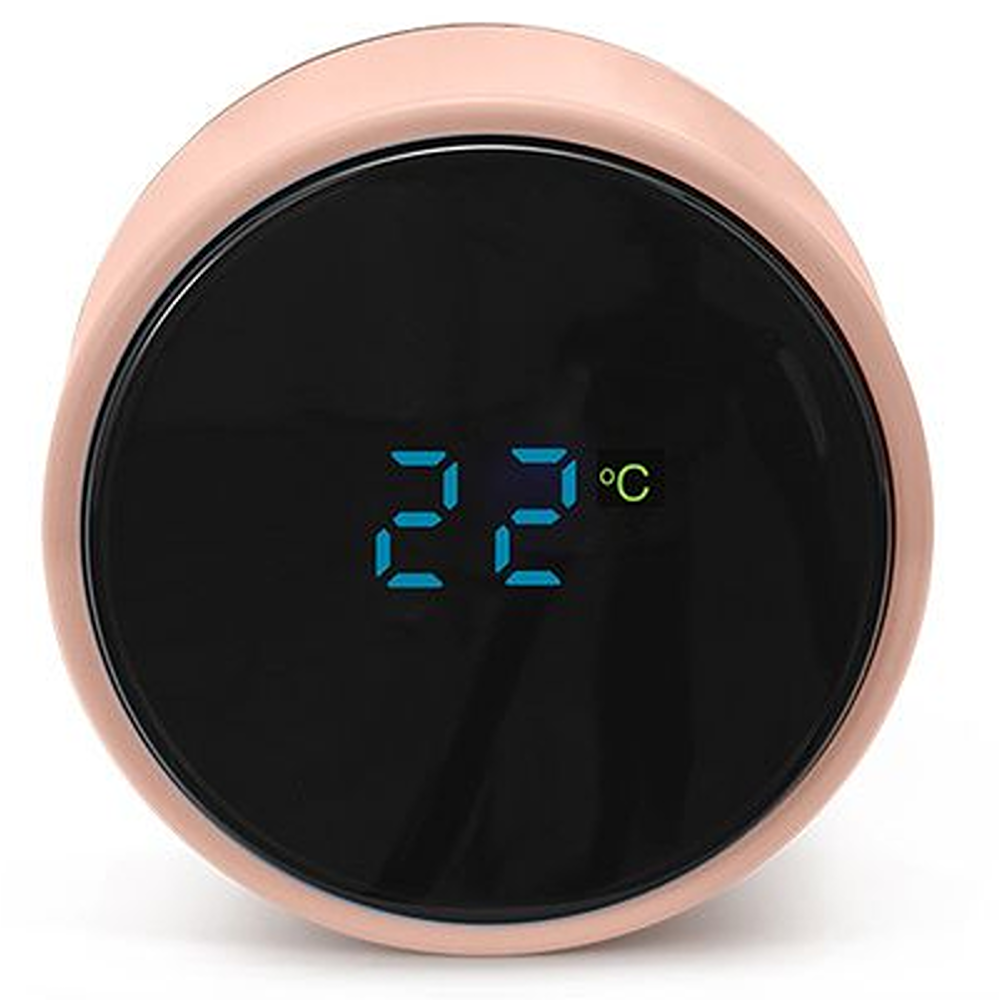 Nuvita Borraccia Termica In Acciaio Con Termometro Led 500 ml English Rose