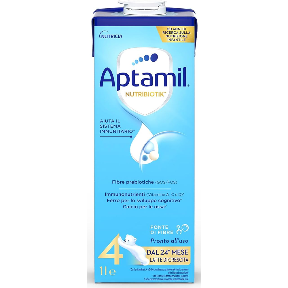 Aptamil Nutribiotik 4 Latte Liquido Di Crescita 1000 ml