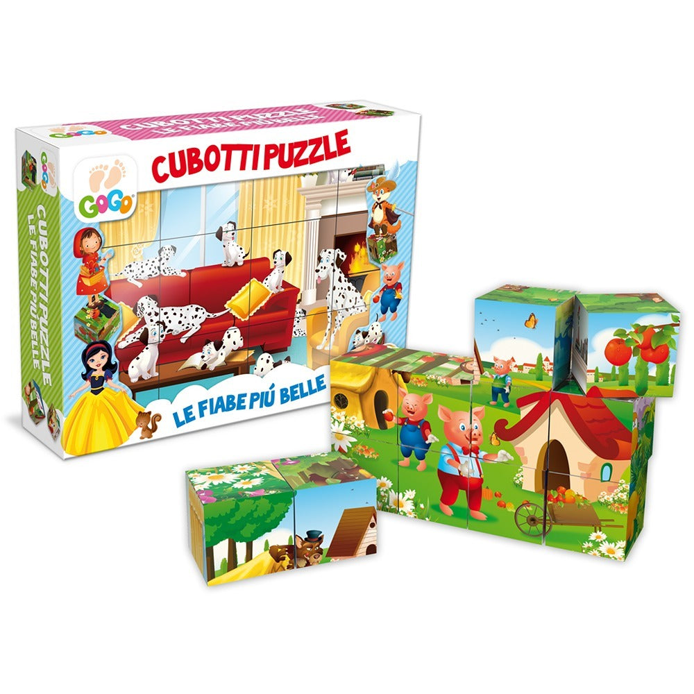 Teorema Cubotti Puzzle Fiabe Italiane 12 pezzi