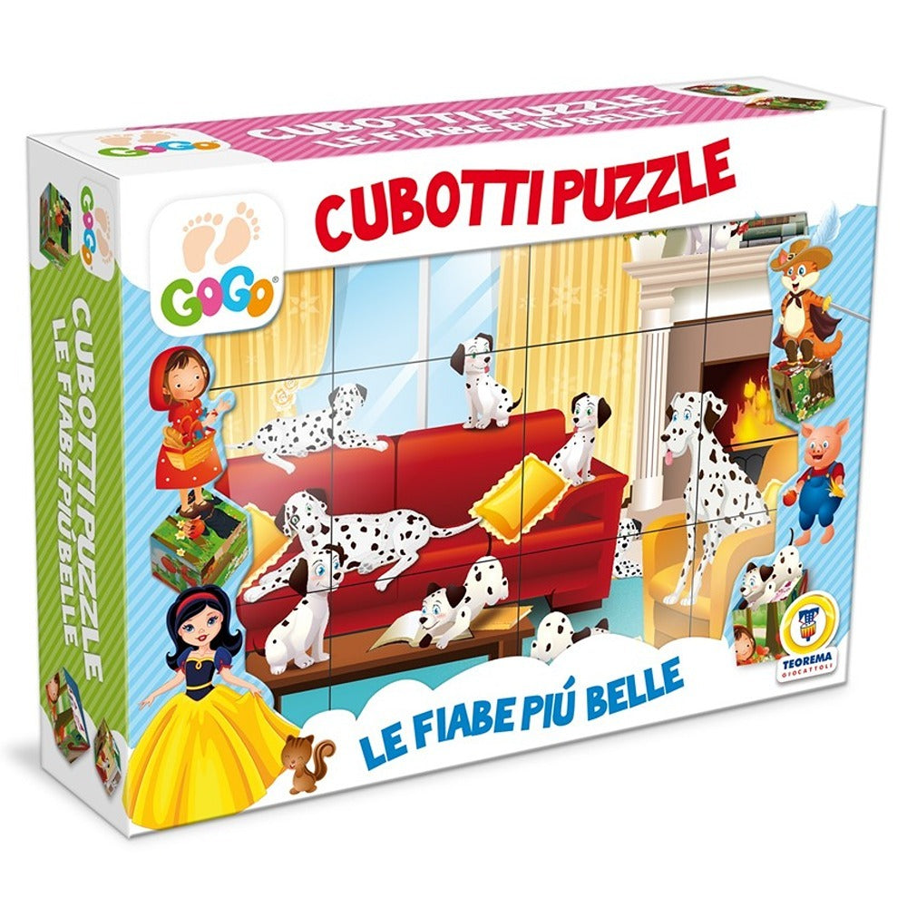 Teorema Cubotti Puzzle Fiabe Italiane 12 pezzi
